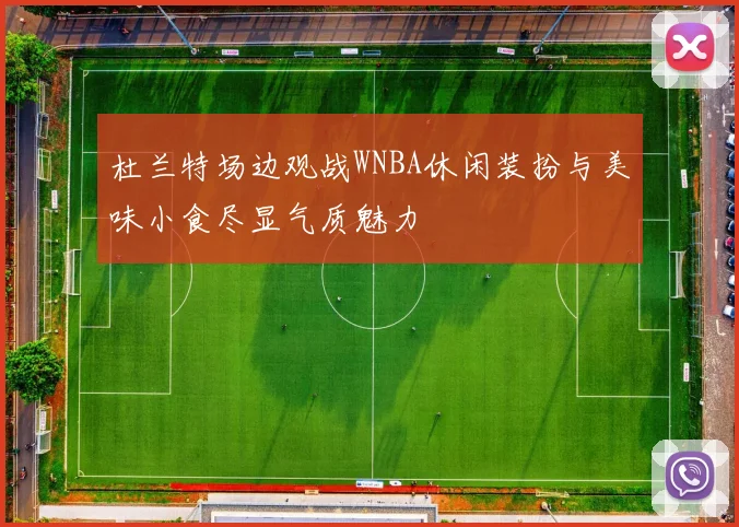 杜兰特场边观战WNBA休闲装扮与美味小食尽显气质魅力